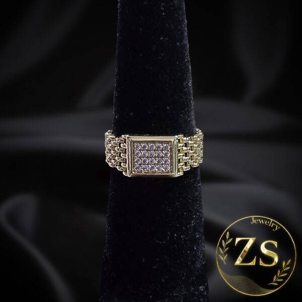 Anillo Malla Cuadrado